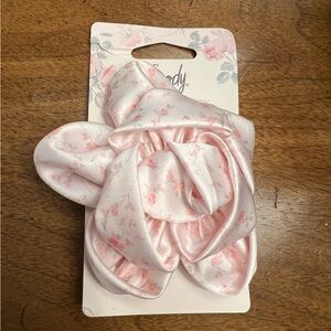 LoveShackFancy X Goode Pink Hair Floral Hair Tie